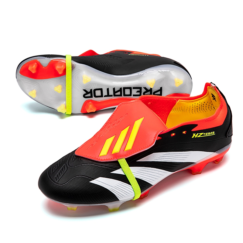 New World Cup Messi รองเท้าฟุตซอลสไตล์เดียวกัน unisex FG แต่เพียงผู้เดียวยุโรปขนาด 36-45 รองเท้าผ้าใบเทนนิสรองเท้าฟุตบอลมืออาชีพ