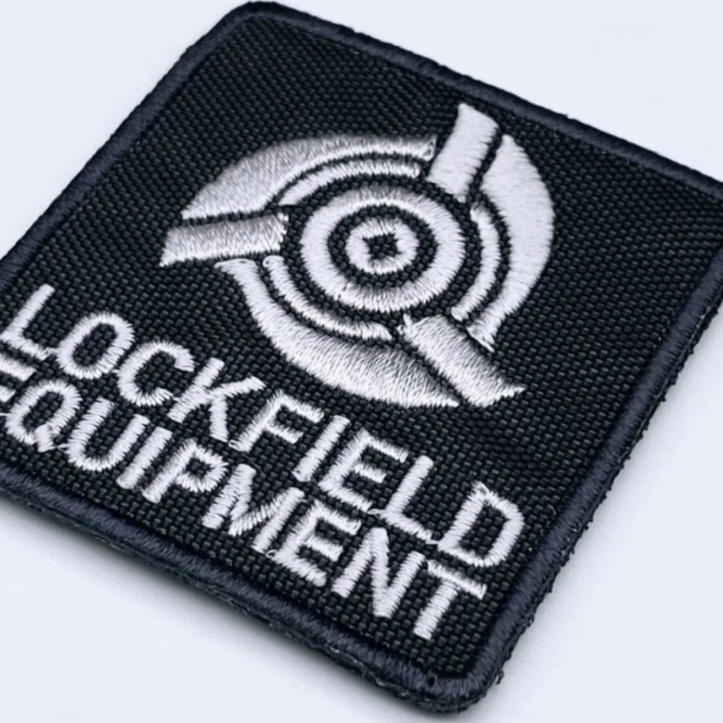 Lockfield Outdoor Camping M16 ถุงเก ็ บถังแก ๊ สยุทธวิธี Blacked Velcro Badge Morale สติกเกอร ์