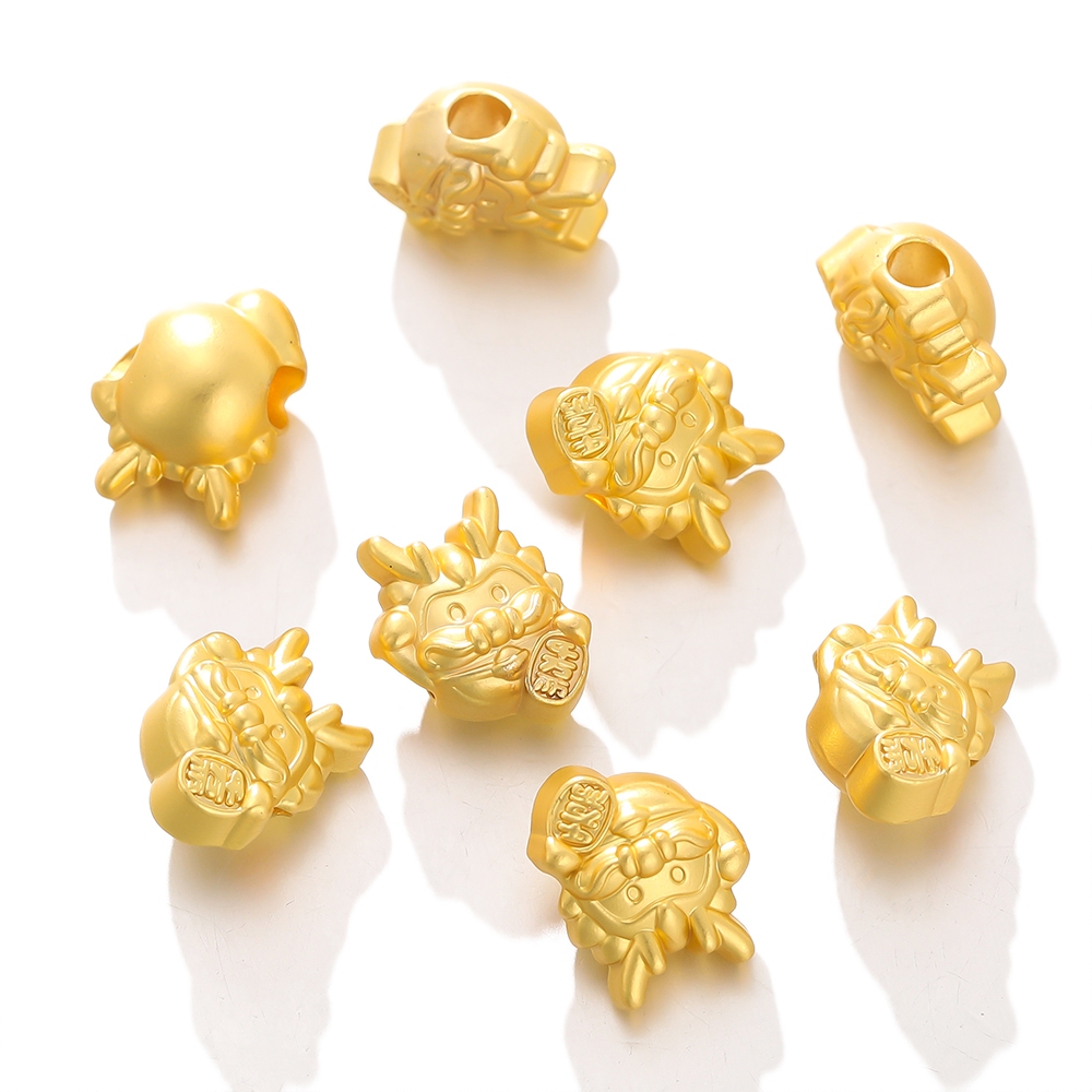 St.kunkka 1 ชิ้นหลายสไตล์โลหะผสมมังกรปีลูกปัดปมจีน Xiangyun ลูกปัดหลุม DIY สร้อยข้อมือถักสร้อยคอจี้อุปกรณ์เสริม ราคา ถูกที่สุด ดีลบีเคเค แกลเลอรีภาพที่ 5