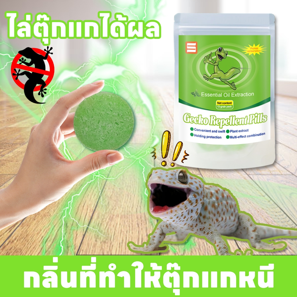 ⭐🦎วางไว้ ไม่มีตุ๊กแกอีก🦎⭐ Leno ไล่ตุ๊กแก ยาฆ่าตุ๊กแก ยาไล่จิ้งจก ไม่เป็นอันตรายต่อสัตว์เลี้ยงและหญิงตั้งครรภ์ ไล่จิ้งจก ยาฆ่าจิ้งจก