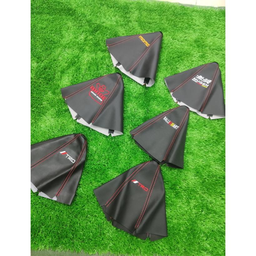 【MYJK】ปลอกหุ้มคันเกียร์รถยนต์ หนัง PVC
