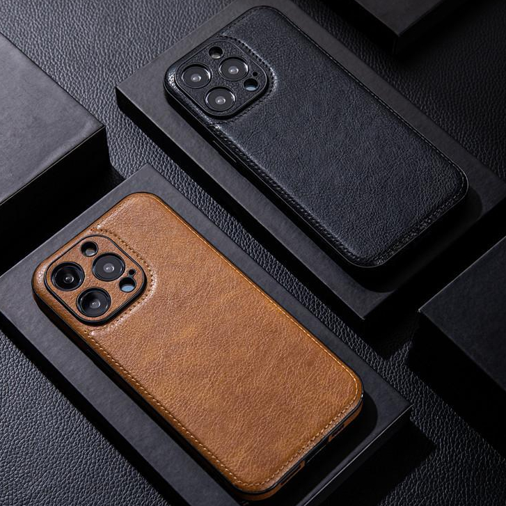 Retro หนังกล้องสําหรับ iPhone 17 11 12 13 14 15 16 Pro MAX XS XR 7 8 Plus หรูหรา High-end ธุรกิจซิลิโคนกันกระแทกปกหลัง