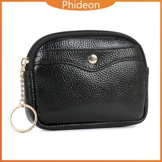 Phideon พิเดออน กระเป๋าใส่เหรียญผู้หญิงเปลือกกระเป๋าสตางค์ขน…