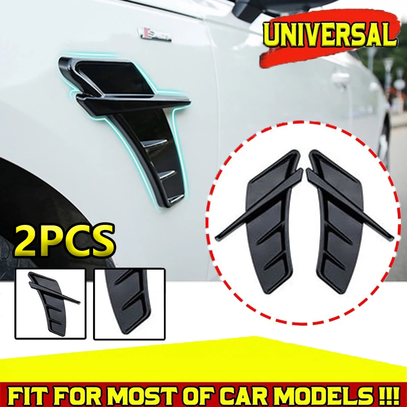 สําหรับ Honda Civic RS FD FB FC FK FL FE 2005-2014 TPU Fender Vent Trim ฝาครอบรถด้านข้างสปอยเลอร์ Ai