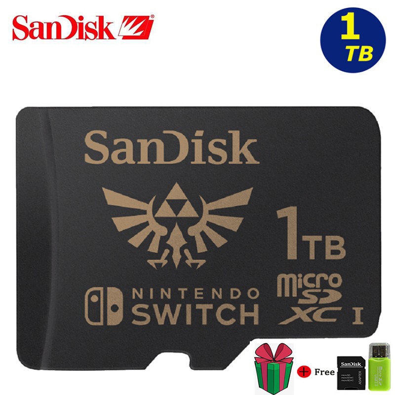Mini1tb [Nintendo SWITCH] microSDXC SDSQXAO-1T00 การ์ดหน่วยความจํา Nintendo