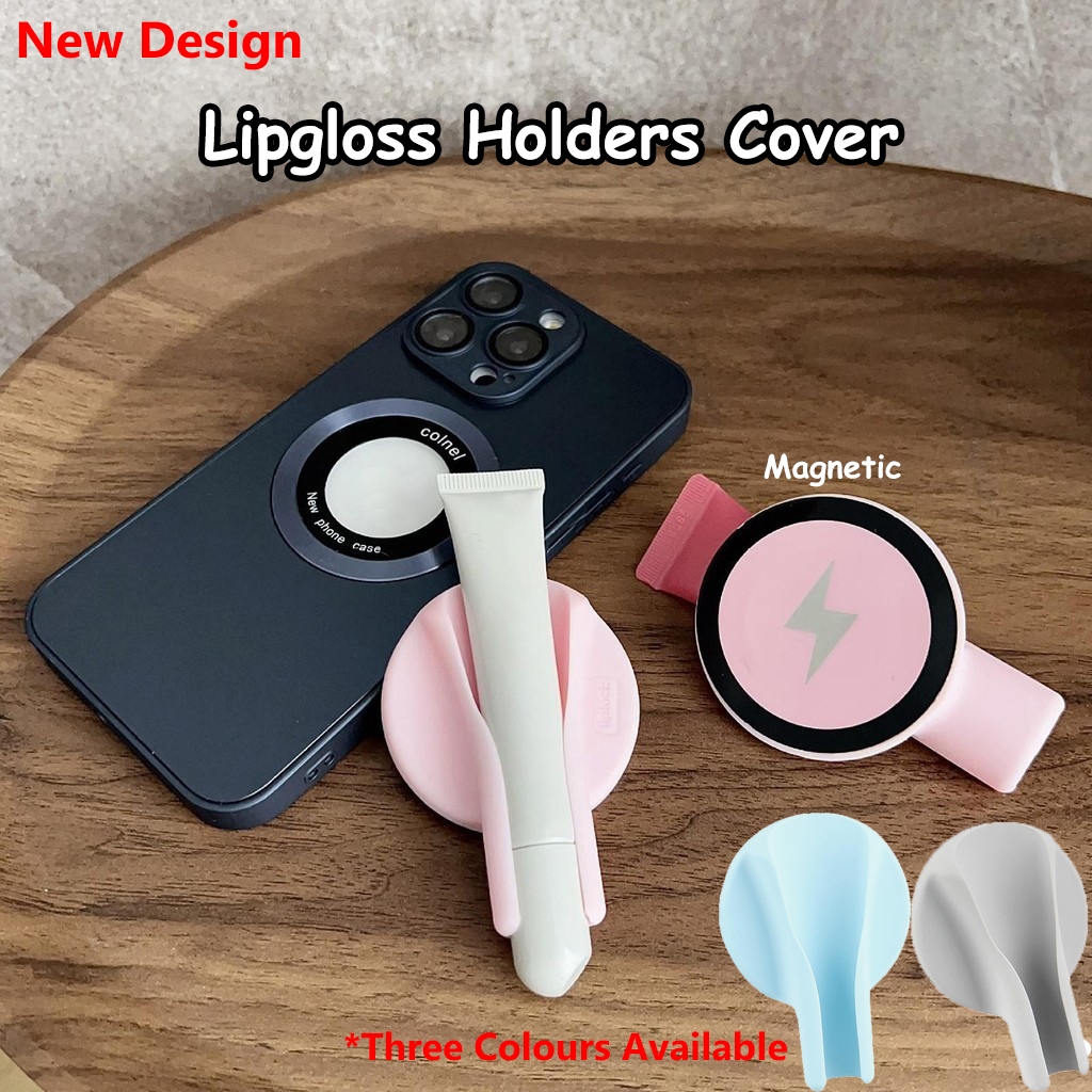 Rhode lipstick Phone Case Lip Balm เคสโทรศัพท ์ ผู ้ ถือกรณีซิลิโคน Lipgloss ผู ้ ถือ Creative Desig