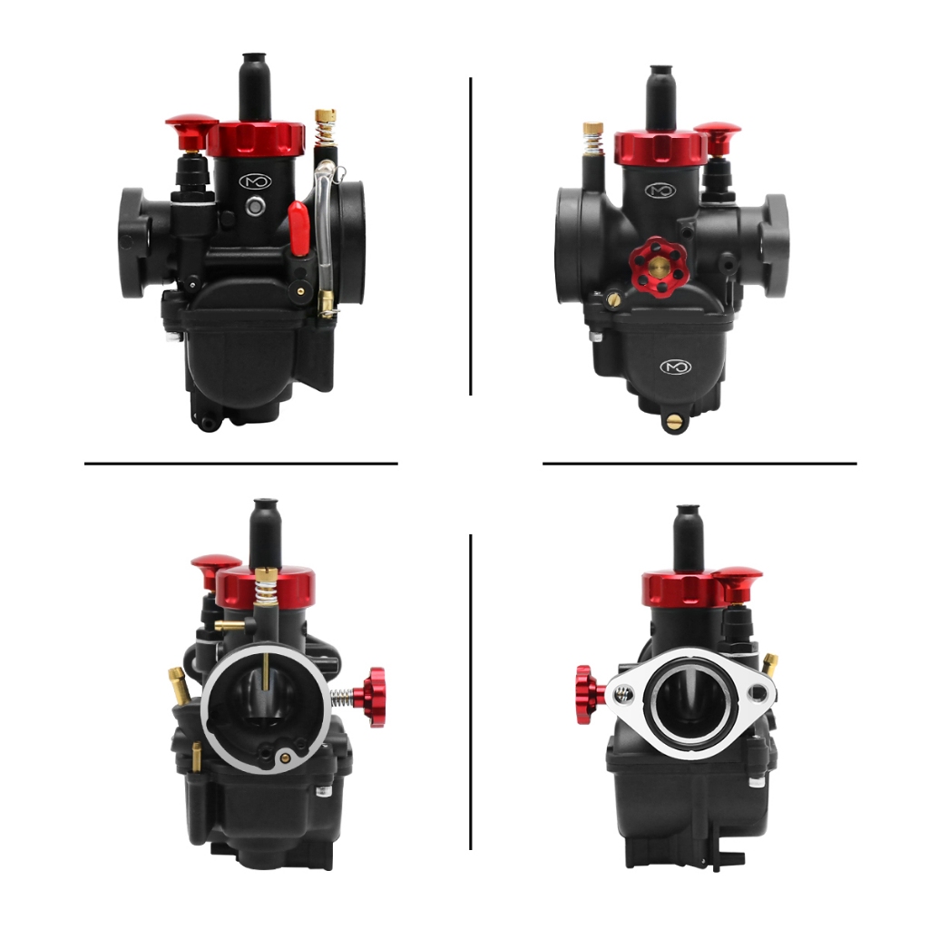 Motoparts SHOP PE รถจักรยานยนต ์ คาร ์ บูเรเตอร ์ 17/19/21/24/26/28MM สําหรับเครื ่ องยนต ์ 80-250cc