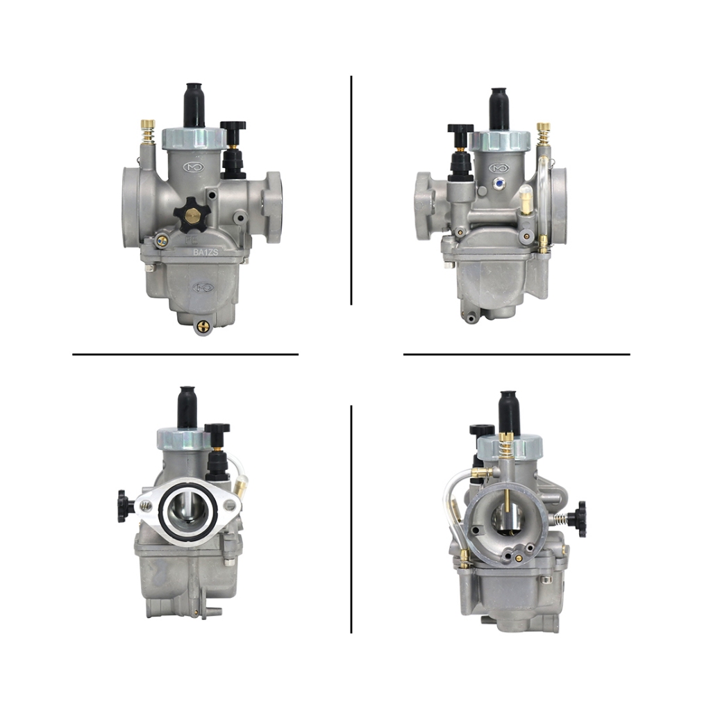 Motoparts SHOP PE รถจักรยานยนต ์ คาร ์ บูเรเตอร ์ 17/19/21/24/26/28MM สําหรับเครื ่ องยนต ์ 80-250cc