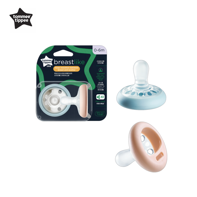 Tommee Tippee Closer To Nature Teats Like Soother จุกนมหลอกเด็ก (82333)