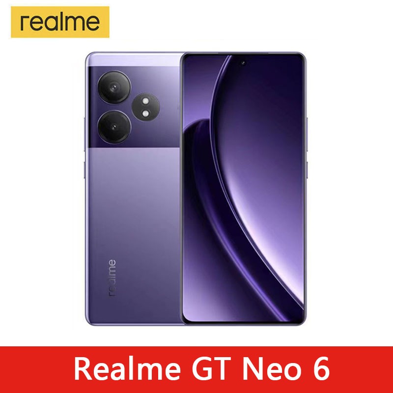 2024 NEW Realme GT Neo 6 Snapdragon 8s Gen 3 120W Supervooc 50MP IMX882 6.78Inch 120Hz NFC