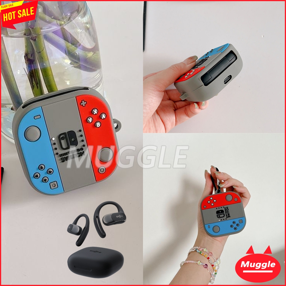 Shokzopenfit Air Open ชุดหูฟังบลูทูธ Shokzopenfit Air  T511 การ์ตูนซิลิโคนป้องกันกรณี Soft Case Shok