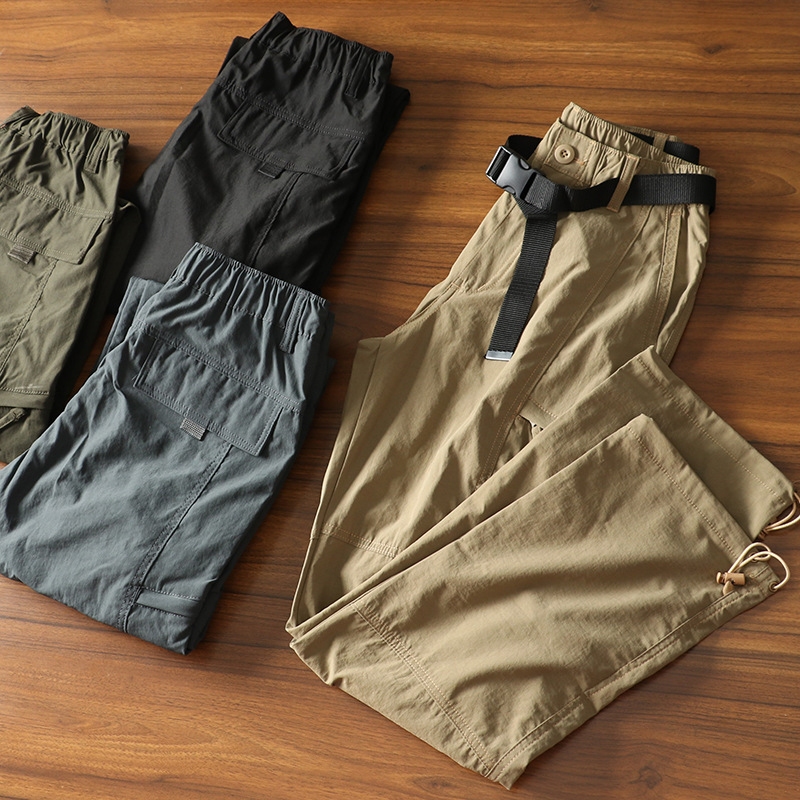 S-4xl ผู้ชายผู้หญิงกางเกงน้ํา Repellent ชายหญิงกางเกงฤดูใบไม้ผลิฤดูร้อนฤดูใบไม้ร่วง Breathable Quick-drying เดินป่า Camping ตกปลากางเกงแฟชั่น SW466