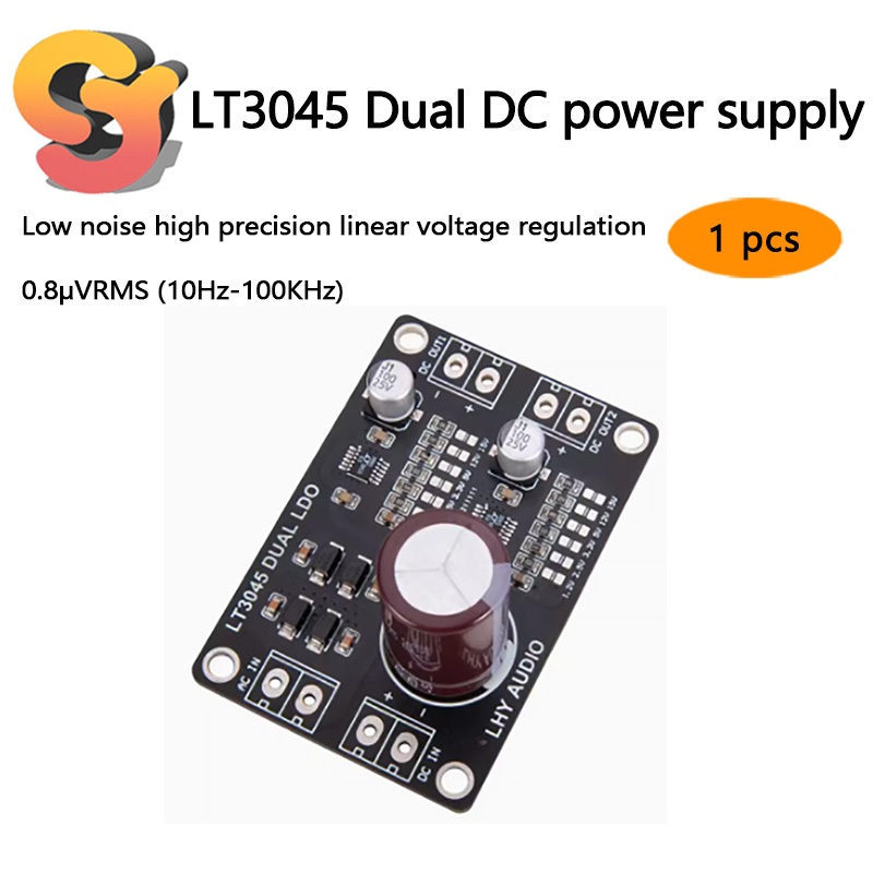 [สต๊อกพร้อม] 1 ชิ้น LT3045 แหล่งจ่ายไฟ DC แรงดันไฟฟ้าเชิงบวกแบบ Dual Noise High Precision Linear เคร