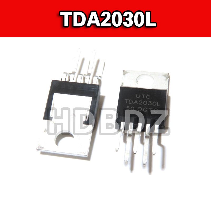5pcs TDA2030L  TDA2030 TDA2030AL TO220-5 UTC ชิปวงจรขยายเสียง IC