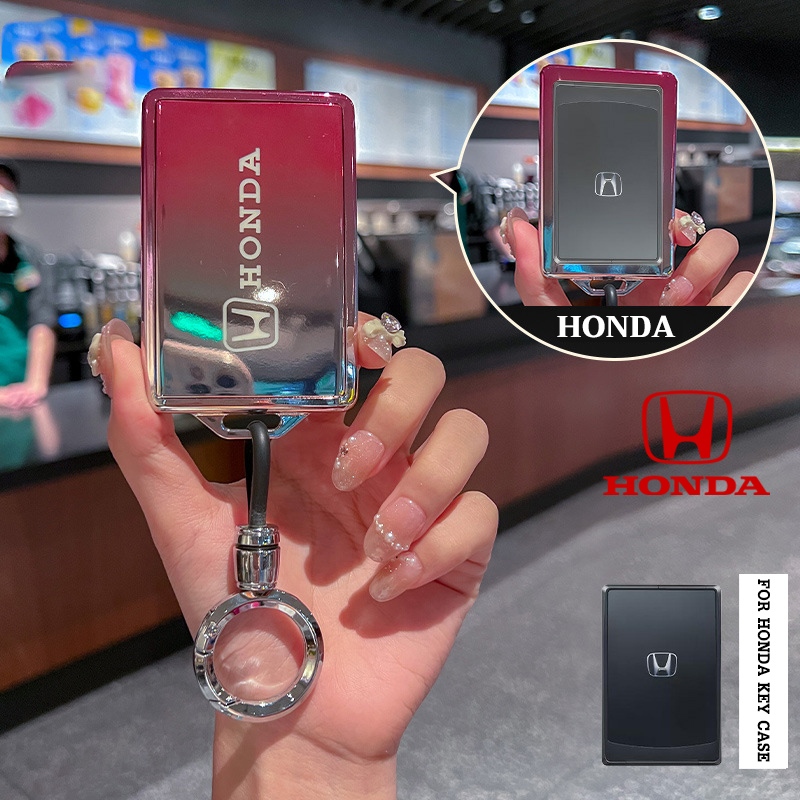 ฝาครอบกุญแจรถ Honda เหมาะสําหรับ Honda City/Civic/Accord/HR-V/CR-V/WR-V Remote key Case Honda NFC key