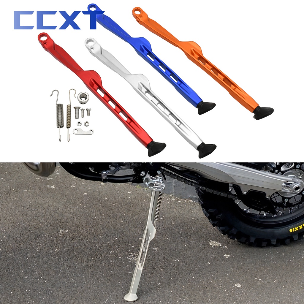 รถจักรยานยนต์ Kickstand ขาตั้ง Kickstand ฤดูใบไม้ผลิสําหรับ KTM EXC30 EXC350 EXC EXCF XCW XCFW XWF 150-500 2024 สําหรับ XC XCF 2023-2024