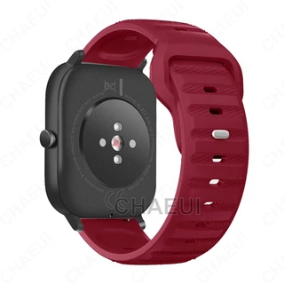 สายรัดข ้ อมือซิลิโคนเปลี ่ ยนสร ้ อยข ้ อมือสําหรับ Garmin Venu Sq / Sq 2 Music