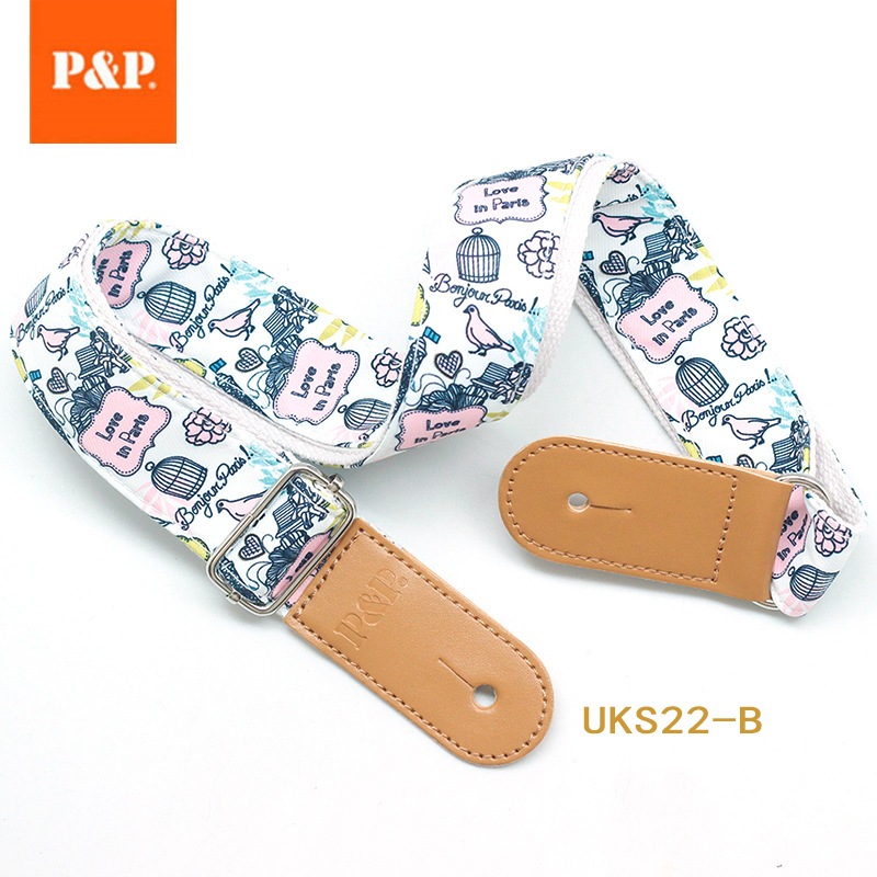 สายสะพาย สาย  ukulele strap for children สายสะพายอูคูเลเล่ สี สายบ่าอูคูเลเล่  การ์ตูน  ukulele accessories สาย อูคูเลเล่  สายสะพายกีตาร์โปร่ง - รูปที่ 2