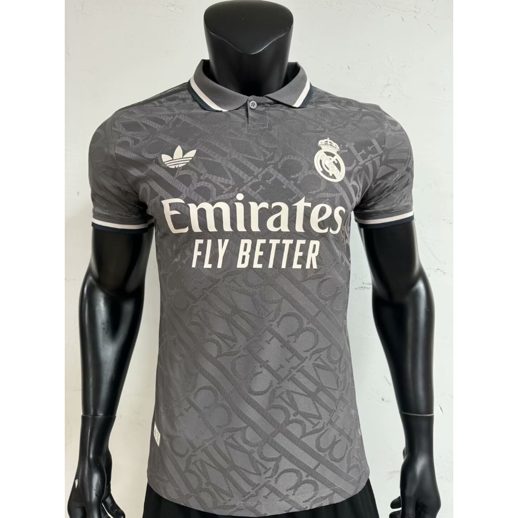 24-25 Real--Mad-rid Third Away [Player Edition ] เสื ้ อฟุตบอล S-2XL * คุณภาพสูง * เสื ้ อยืดกีฬา