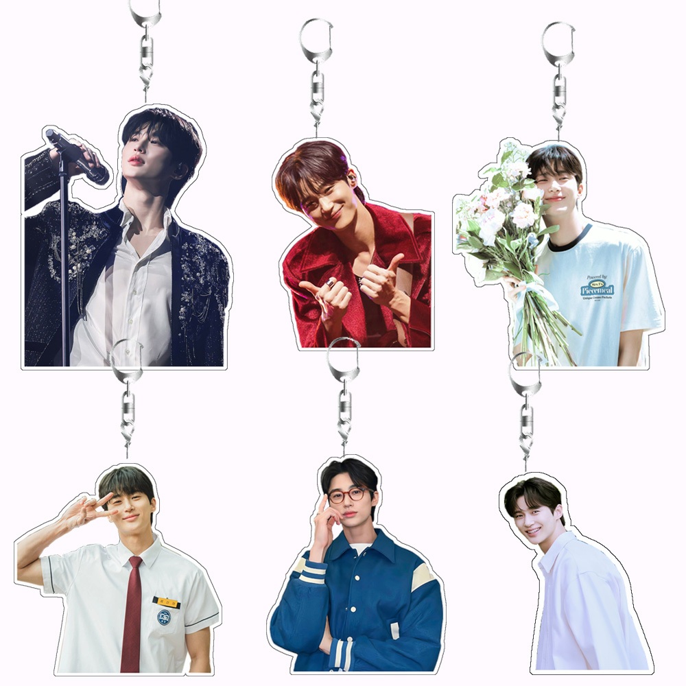 Byeon Woo Seok พวงกุญแจอะคริลิคของขวัญนักเรียน