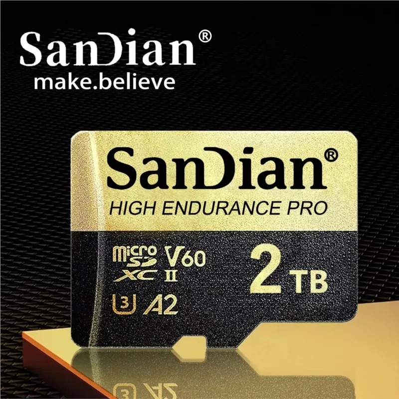 Sandian 1TB ความเร็วสูง Micro TF Sd การ์ด 1TB 2TB Flash Class 10 Original Sd การ์ด Micro Sd การ์ดหน่