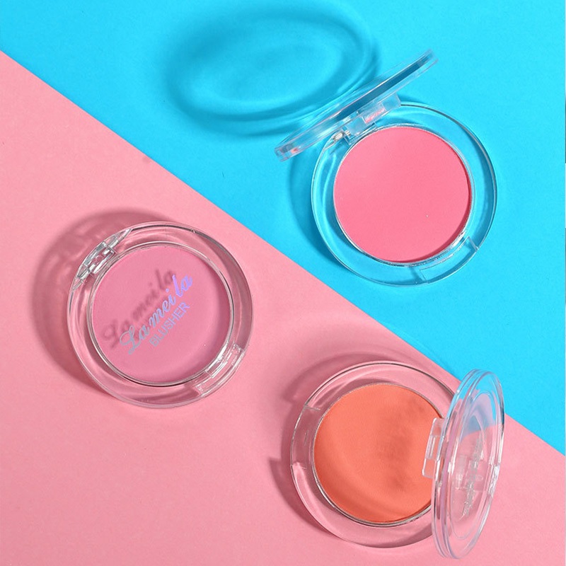 บลัชออน เนื้อแมตต์ สีแดง สีนู้ดธรรมชาติ โทนส้ม ส้มพีช ส้มอิฐ สําหรับนักเรียนหญิง