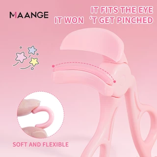 MAANGE ที่ดัดขนตาพลาสติกพร้อมแผ่นยางไม่เป็นอันตรายต่อการเฉือนดั้งเดิมสองประเภทสําหรับความต้องการที่แตกต่างกัน 51970