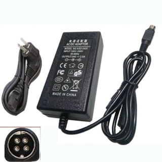 อะแดปเตอร ์ ไฟเครื ่ องพิมพ ์ ความร ้ อน 24v 4-pin 3-pin