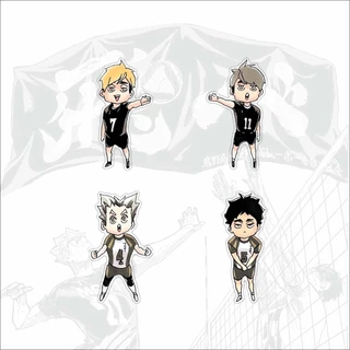 เข ็ มกลัดอะคริลิค Haikyu Series อุปกรณ ์ ต ่ อพ ่ วงอะคริลิคน ่ ารักการ ์ ตูนเข ็ มกลัด Pin อุปกรณ ์ เสริม