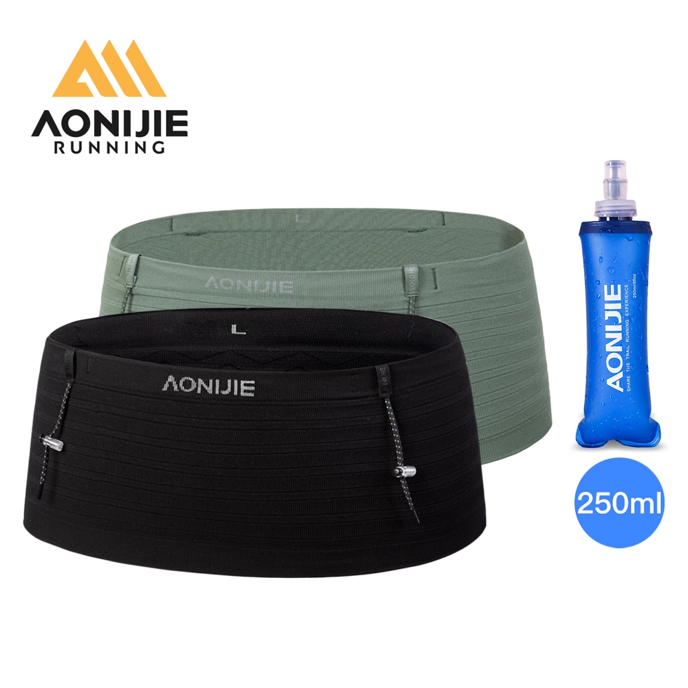 Aonijie W8116 กระเป๋าคาดเอว ผ้าทอ ยืดหยุ่น เหมาะกับการวิ่ง เล่นกีฬา สําหรับผู้ชาย ผู้หญิง