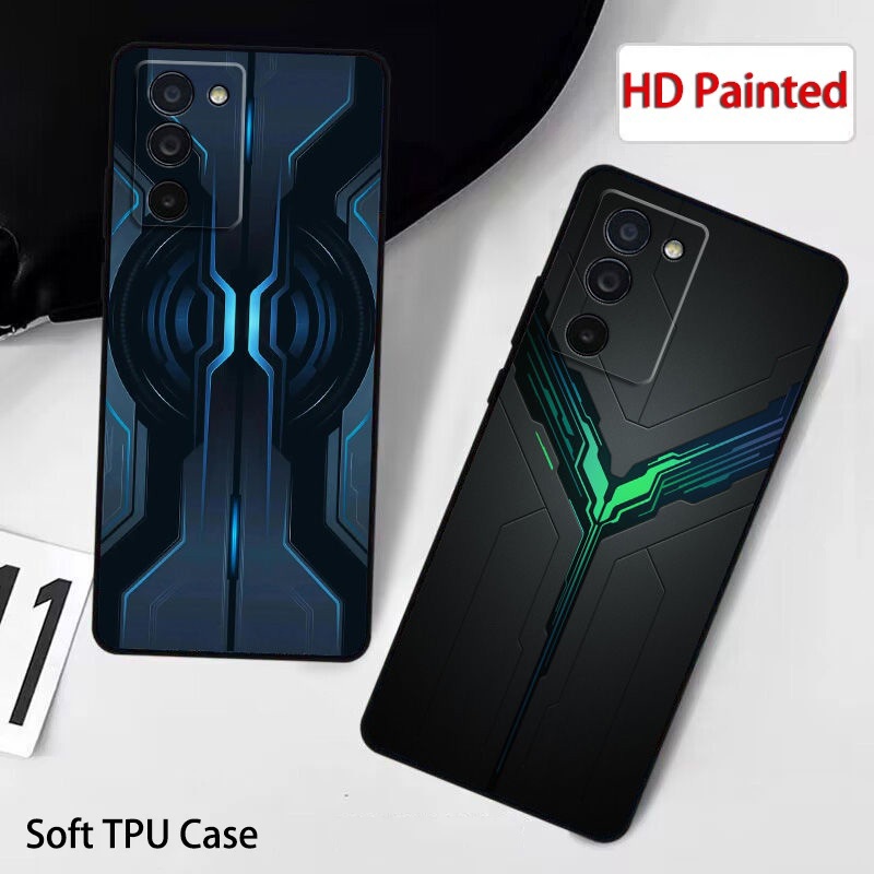 สําหรับ Lenovo Legion Y70 5G สําหรับ LegionY70 ปกหลังซิลิโคนนุ่ม TPU เคสโทรศัพท์สําหรับ Legion 2 Pro