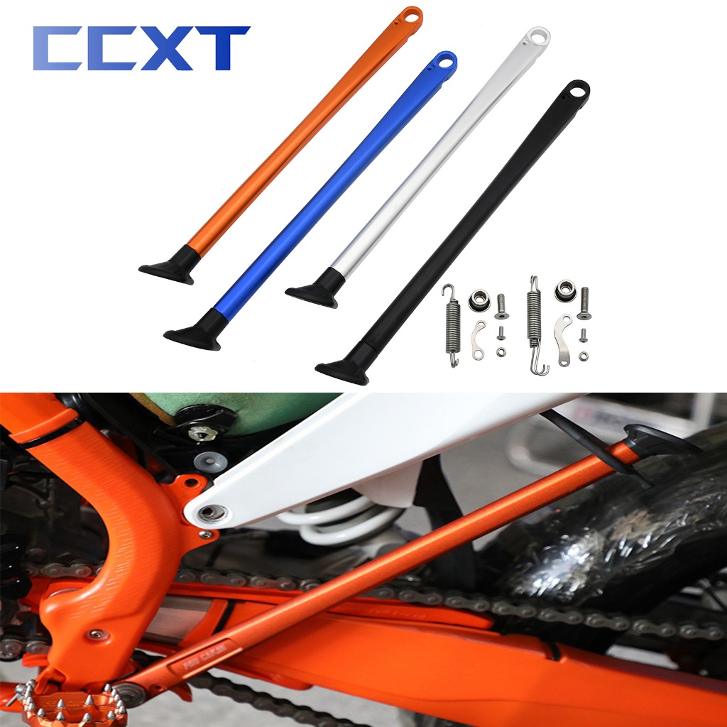 ขาตั้งอลูมิเนียมขาตั้งด้านข้าง Kickstand ฤดูใบไม้ผลิสําหรับ KTM EXC250 EXC450 SXF250 SXF450 EXCF XC XCF XCW XCFW SXF 2008-2022
