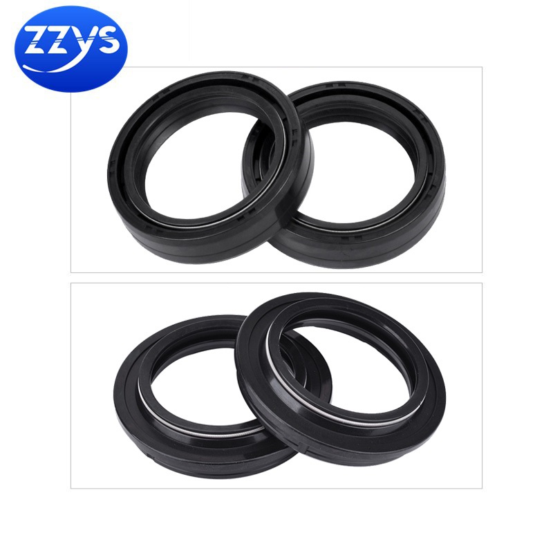 37 มม.x 50 มม.x 11 มม.ด้านหน้าส้อม Shock Damper ซีลน้ํามัน & ฝุ่นซีลชุดสําหรับ KRZ200 รถจักรยานยนต์อะไหล่ 37x50x11