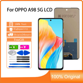 สําหรับ OPPO A98 5G A79 5G A97 5G จอแสดงผล LCD หน้าจอสัมผัสเ…