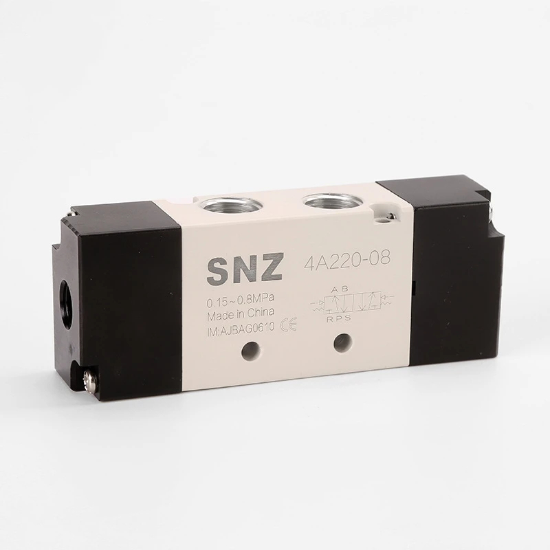 4A Series 5/2 Way Single หรือ Double Pneumatic Air Control วาล์ว 4A110-06 4A110-08 4A220-08 4A310-06