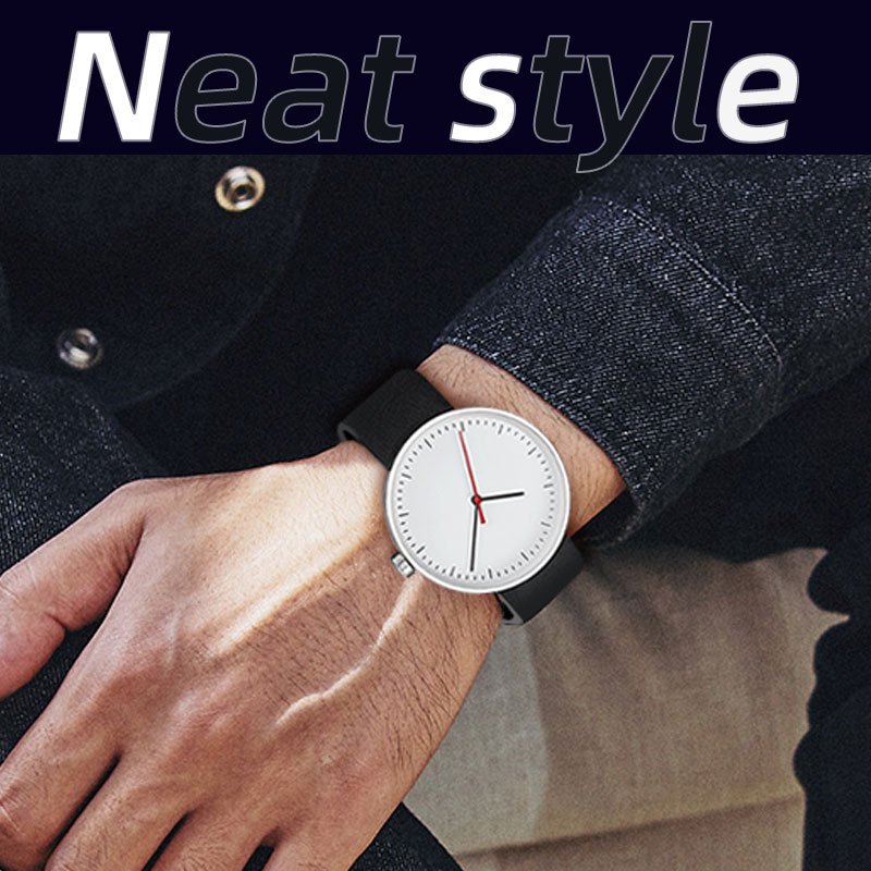 นาฬิกาผู ้ ชาย Minimalist Casual กีฬานาฬิกาธุรกิจนาฬิกา BK80