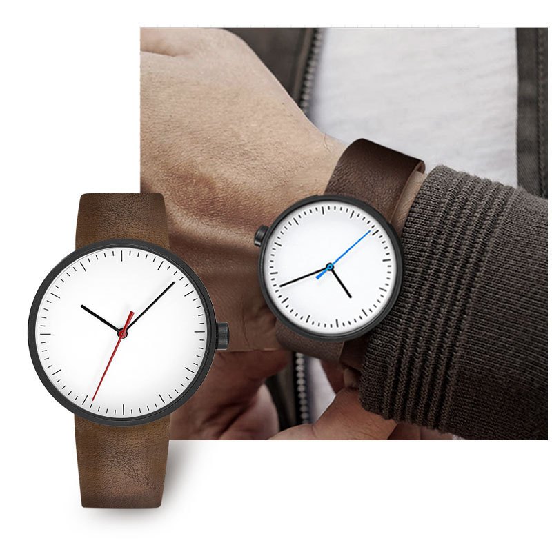 นาฬิกาผู ้ ชาย Minimalist Casual กีฬานาฬิกาธุรกิจนาฬิกา BK80