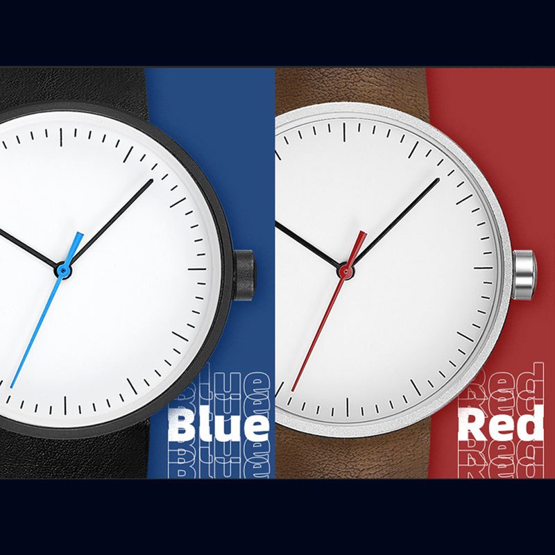 นาฬิกาผู ้ ชาย Minimalist Casual กีฬานาฬิกาธุรกิจนาฬิกา BK80