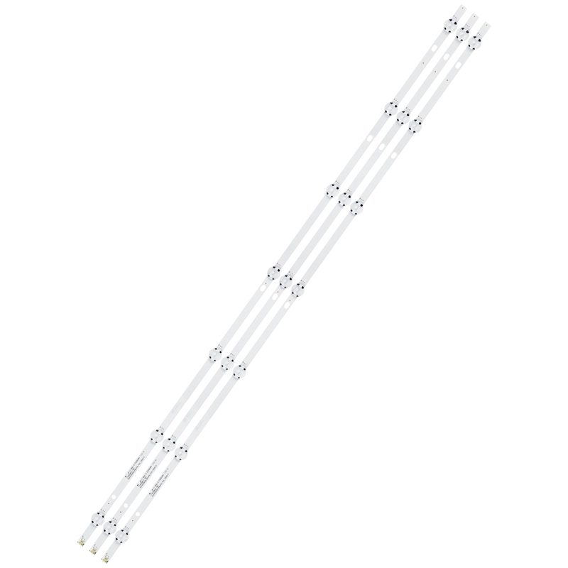 3 ชิ้น/เซ็ต led Backlight Strip 43 นิ้วสําหรับ LG 43LF510A, 43LH570T tv Backlight Strip plug and pla