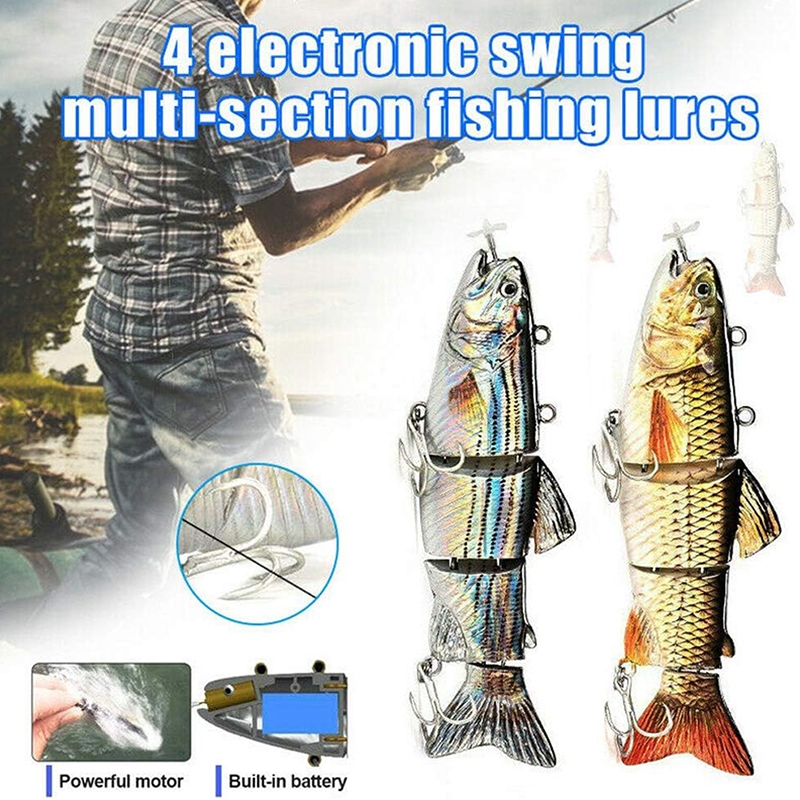 อัตโนมัติ Swimbait หุ่นยนต์เหยื่อตกปลาไฟฟ้า Auto Multi รูปที่ 2