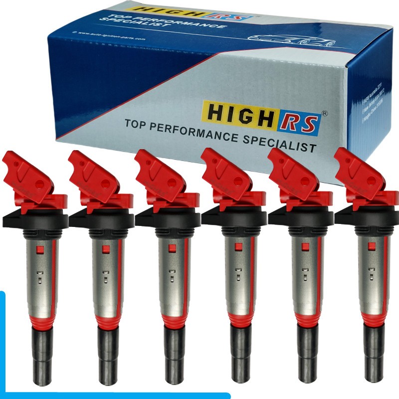 Performance คอยล์จุดระเบิดหัวเทียนสําหรับ BMW M3 M4 X1 X3 X4 X5 X6 Z4 F32 F33 E46 E82 E88 L6 3.0L 2.