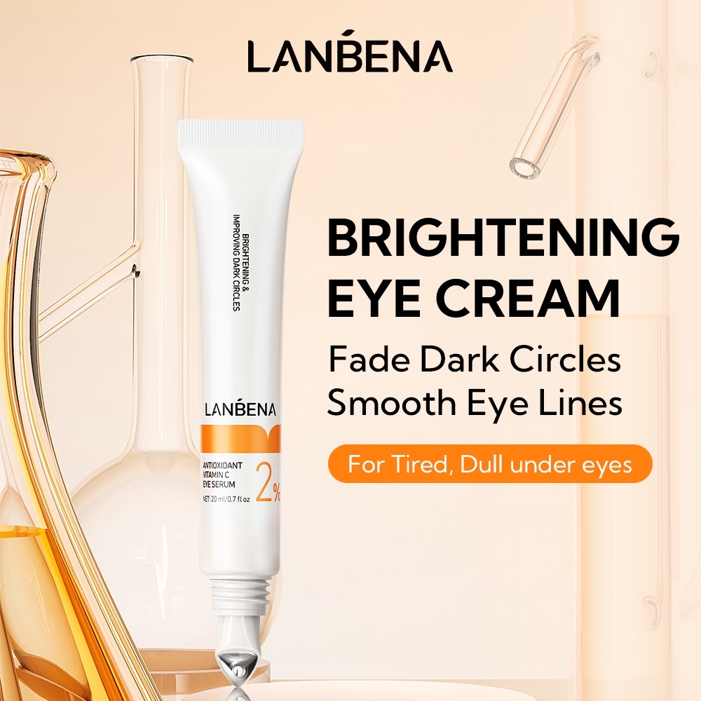 Lanbena Niacinamide อายเซรั่ม ลดรอยคล้ําใต้ตา ลดเลือนริ้วรอย 20 มล.