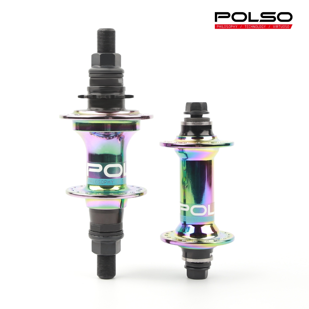 Polso BH002 BMX hub 36h noisy BMX hub 120 เสียง 5 แบริ่ง AL6061 BMX อะไหล่