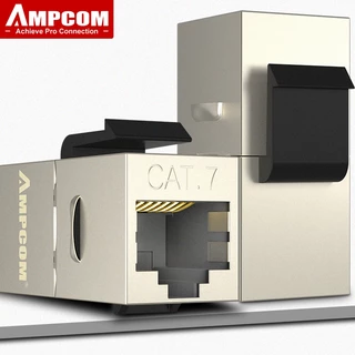 AMPCOM CAT7 RJ45 ตัวเชื่อมต่อสายเคเบิล ปลั๊กโมดูล CAT7 5/10 ชุด