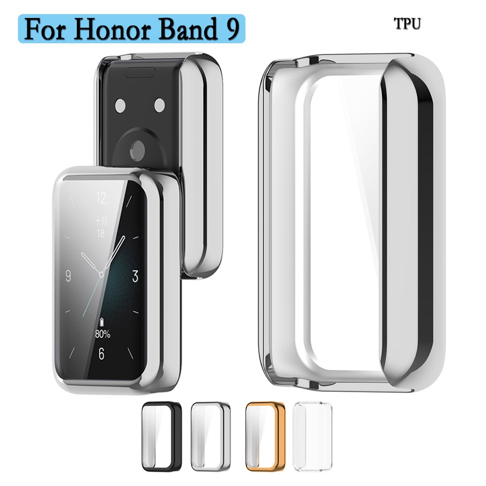 สําหรับ Honor Band 9Watch สําหรับ Honor Band 9 เกราะป้องกันครอบคลุมเต็มรูปแบบยืดหยุ่นและทนทาน TPU ฝา