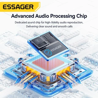 Essager 3.5 มม.USB/Type-C การ์ดเสียงภายนอกตัวแปลงเสียงอิสระ Universal ฟรีไดร์เวอร์สําหรับหูฟังเสียงไมโครโฟนคอมพิวเตอร์
