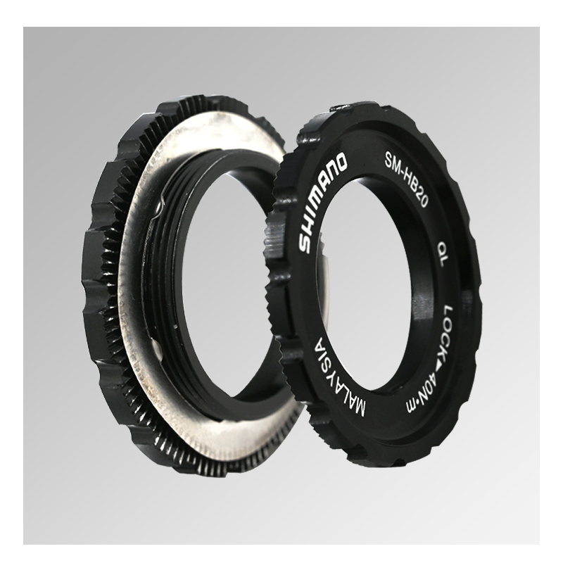 Shimano SM-HB20 Center Lock Rotor Centerlock จักรยานสําหรับ 15 มม.20 มม.Hub ล ็ อค Lockring - รูปที่ 4