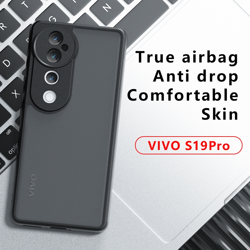 เคสแข็งโปร่งใสสําหรับ VIVO S19 Pro S19Pro/V40 Pro PC เคสโทรศัพท์ปลอก