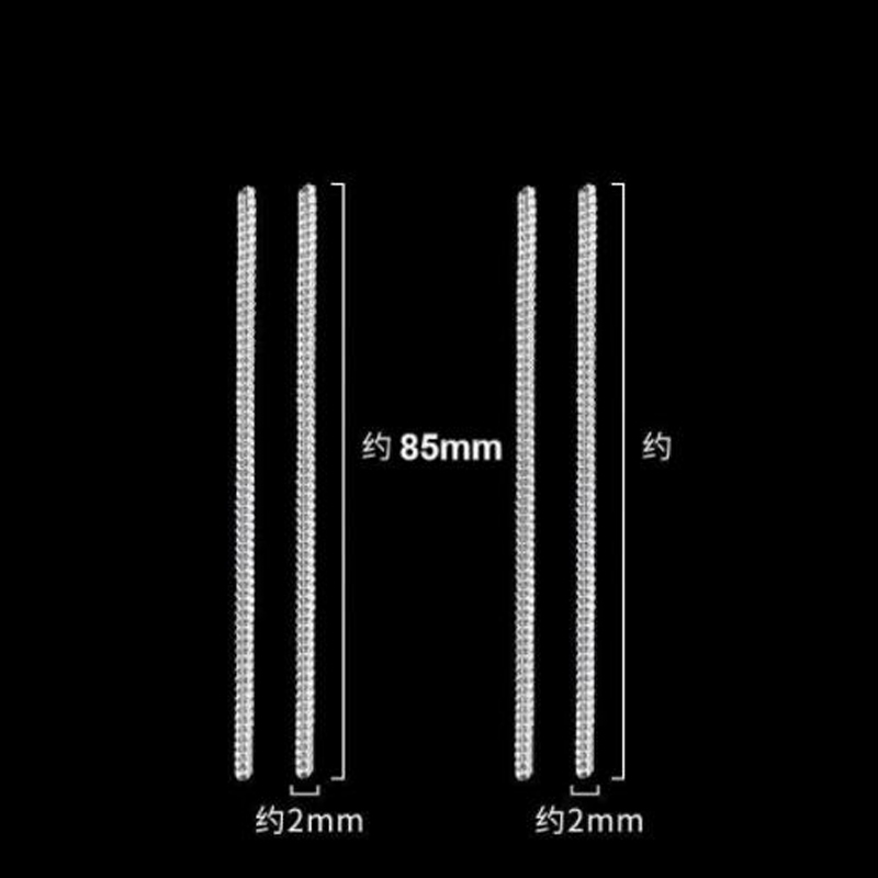 1คู่โปร่งใสง่ายคงที่ป้องกันการลื่นตกปิดสําหรับแว่นตายืดหยุ่นทนทานซิลิโคนอ่อนนุ่มป้องกันภูมิแพ้แว่นตากันแดดหูตะขอ - รูปที่ 5