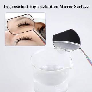 Nagaraku Grafting Eyelash Extensions ตรวจสอบกระจกวัสดุสแตนเลสมือถือเครื ่ องมือแต ่ งหน ้ าผู ้ จัดจําหน ่ าย